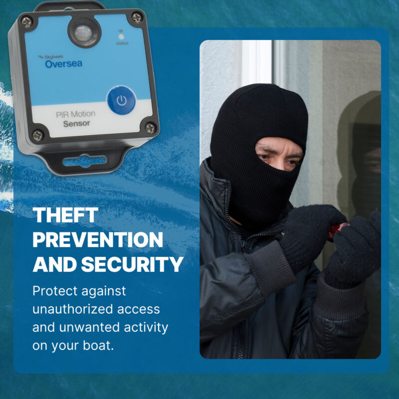 Skyhawk Oversea PIR Motion Sensor - Oversea Boat Monitoring System ...