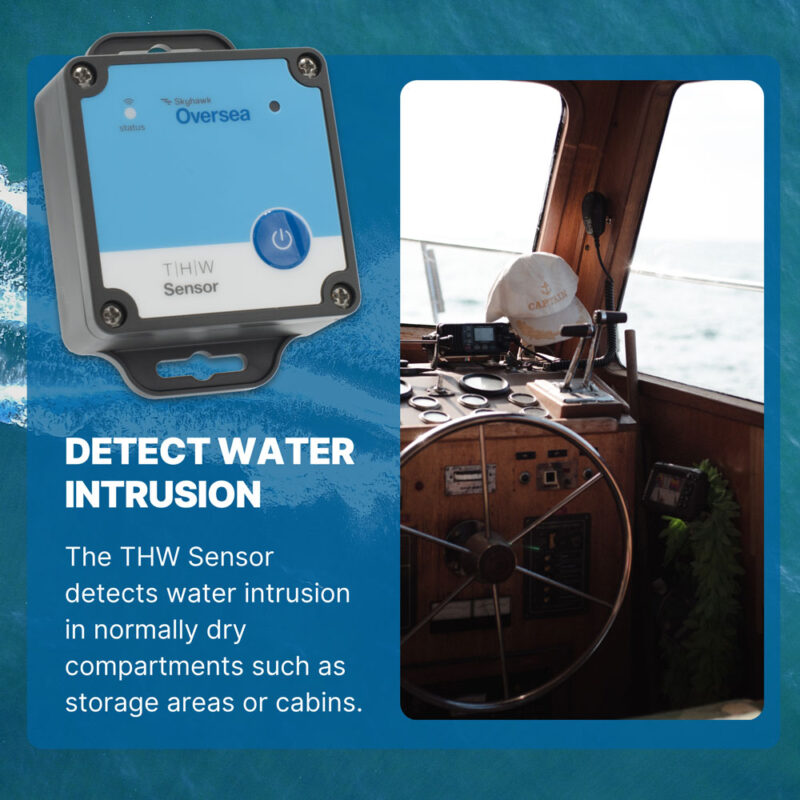 Skyhawk Oversea Temp., Humidity and Water Sensor - Oversea Boat ...