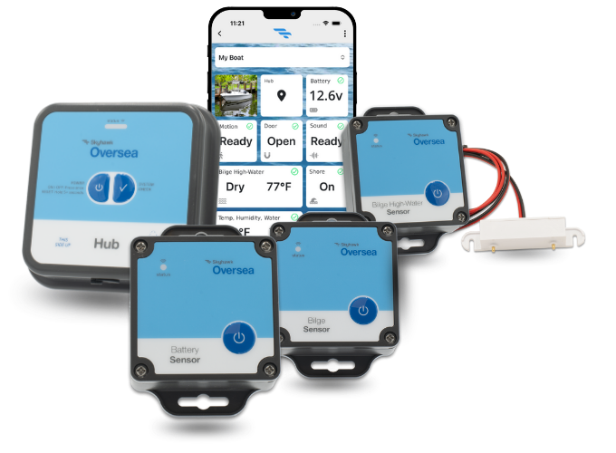 commercial boat monitoring sensors