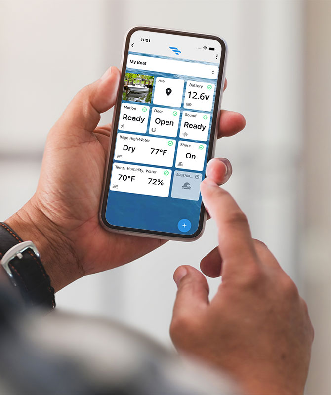 monitor-from-anywhere_hero-mobile stay ahead of water intrusion with Oversea
